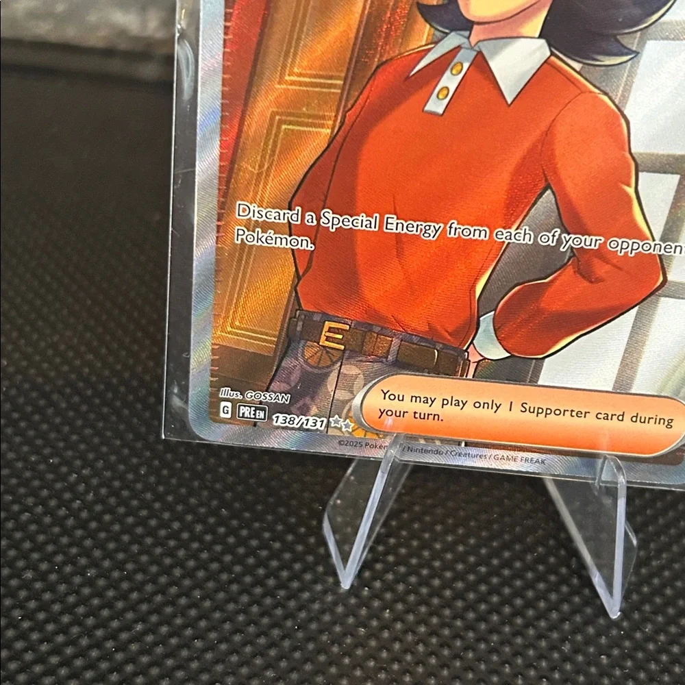 Pokemon Giacomo 138/131 Full Art Trainer‎ from Prismatic Evolutions Set M/NM
